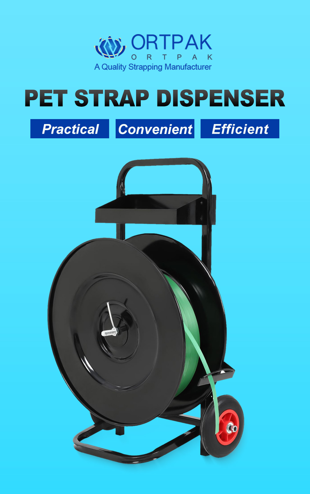 Dispensador de cinta PET