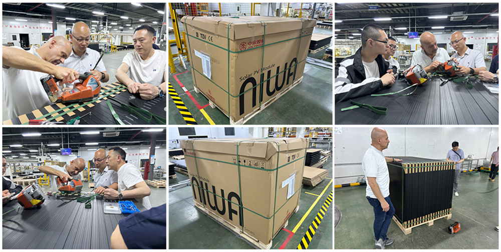 The application of PET Strapping in the field of solar photovoltaic panels A aplicação da amarração de animais no campo de painéis solares fotovoltaicos