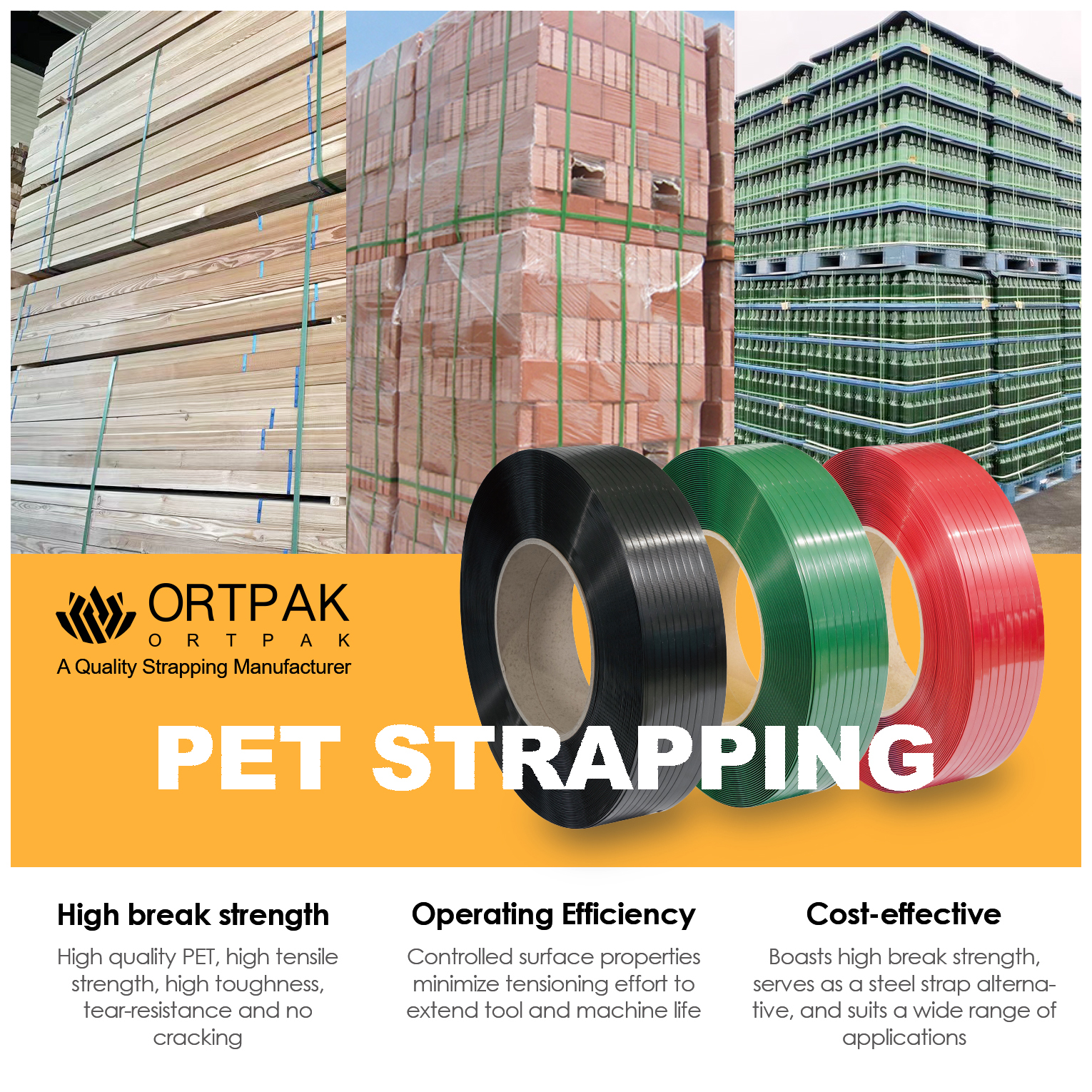 Indústrias de cintas PET
