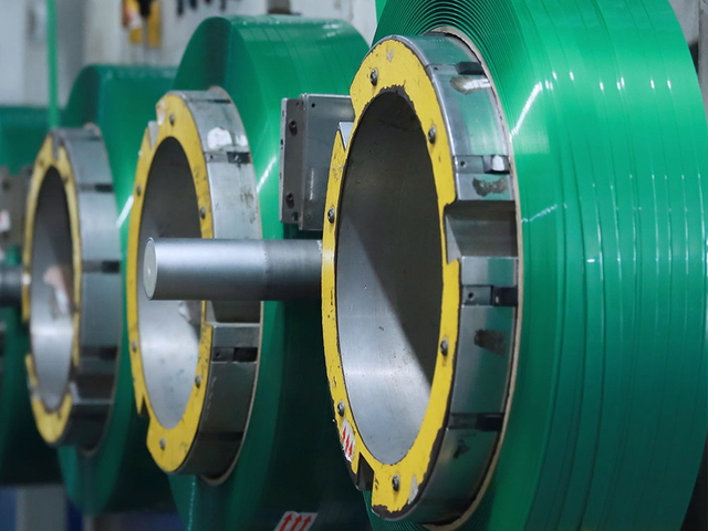 Fábrica chinesa produzindo tiras de poliéster personalizadas verdes e verdes de 16 mm