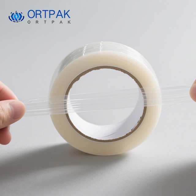 Fita de embalagem transparente de alta ades&atilde;o, adequada para embalagem industrial/de armazenamento/escrit&oacute;rio/casa