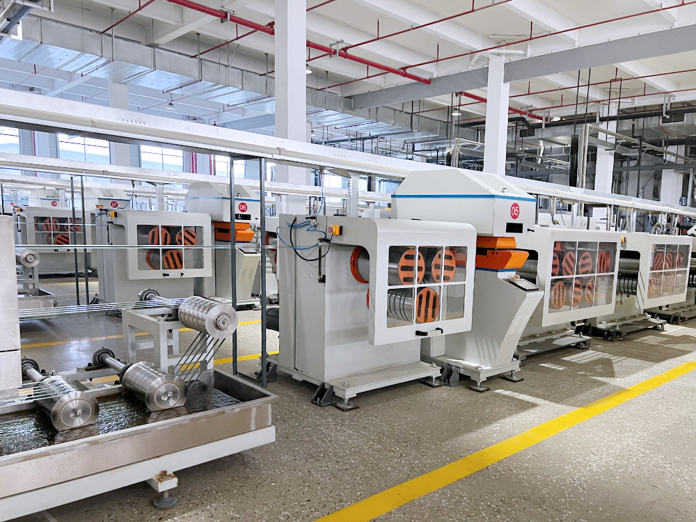 Máquina de produção de amarração