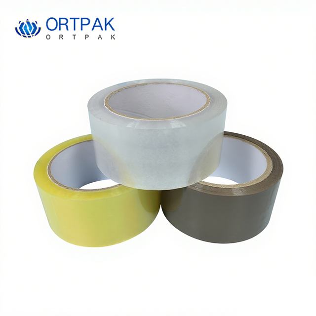 Fita de embalagem transparente, alta viscosidade e durável, disponível em várias especificações e cores, personalizável